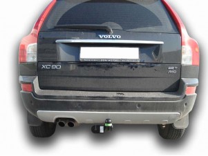 Фаркоп для Volvo XC90 2006-2014 с условно-съемным креплением шара (на 2 болтах) №V203-A