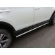 Пороги труба 60 мм ТСС для Toyota RAV4 2015-2019