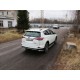 Защита задняя уголки 60 мм ТСС для Toyota RAV4 2015-2019