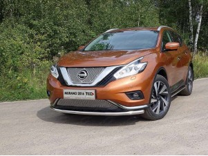 Защита переднего бампера 60 мм для Nissan Murano № NISMUR16-07
