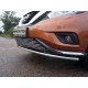 Защита переднего бампера 42 мм ТСС для Nissan Murano 2016-2021