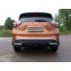 Защита задняя уголки 42 мм ТСС для Nissan Murano 2016-2021