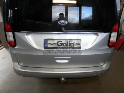 Фаркоп оцинкованный для Volkswagen Caddy 2020-н.в., Ford Tourneo Connect 2022-н.в. быстросъемное крепление шара