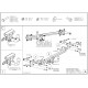 Фаркоп оцинкованный для Volkswagen Caddy 2020-н.в., Ford Tourneo Connect 2022-н.в. быстросъемное крепление шара