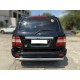 Защита заднего бампера "радиусная" d-76 для Toyota Land Cruiser 100 1998-2007