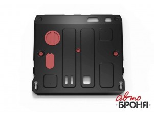 Защита картера + КПП (сталь) + комплект крепежа для JAC JS6 2022-н.в. (V - 1.5) №111.09213.1