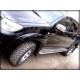 Пороги с листом d-60 Технотек для Toyota Hilux 2011-2015