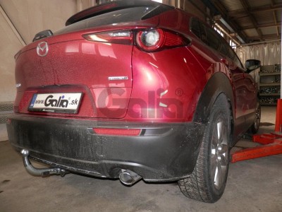 Фаркоп оцинкованный для Mazda CX-30 2019-н.в. условно-съемное крепление шара