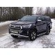 Защита переднего бампера волна 76 мм ТСС для Toyota Hilux Exclusive 2018-2021