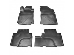 Коврики 3D в салон Norplast чёрные для Changan CS75 № NPA10-C13-170