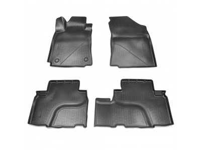 Коврики 3D в салон Norplast чёрные для Changan CS75 2015-2020