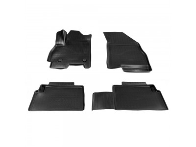 Коврики 3D в салон Norplast чёрные для Chery Tiggo 7 2019-2021