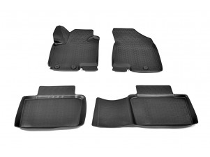 Коврики 3D в салон Norplast чёрные для Changan CS35 Plus № NPA11-C13-155