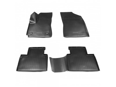 Коврики 3D в салон Norplast чёрные для FAW Besturn X40 2016-2021