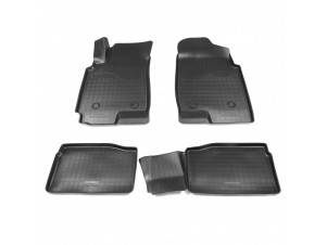 Коврики 3D в салон Norplast чёрные для FAW Besturn X80 № NPA11-C205-052