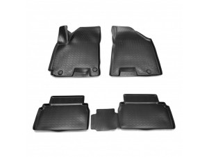 Коврики 3D в салон Norplast чёрные для JAC S5 Eagle № NPA11-C38-350
