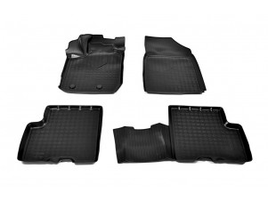 Коврики 3D в салон Norplast чёрные для Renault Arkana № NPA11-C69-025