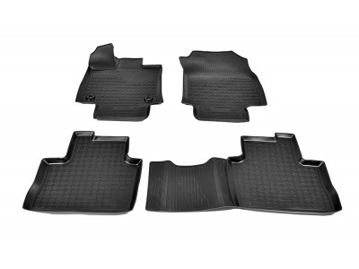 Коврики в салон Norplast чёрные на авто с АКПП для Toyota RAV4 XA50 2019-2021