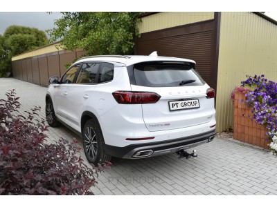 Фаркоп для Chery Tiggo 8 2019-2024, Chery Tiggo 8 Pro 2021-2024, Chery Tiggo 8 Pro Max 2022-н.в. съемное крепление шара под американский квадрат