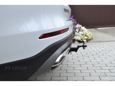 Фаркоп для Chery Tiggo 8 2019-2024, Chery Tiggo 8 Pro 2021-2024, Chery Tiggo 8 Pro Max 2022-н.в. съемное крепление шара под американский квадрат