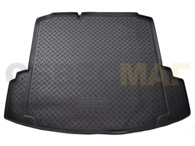 Коврик в багажник Norplast полиуретан чёрный c &quot,ушами&quot, для Volkswagen Jetta 6 2011-2014