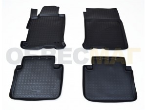 Коврики в салон Norplast полиуретан чёрные для Honda Accord № NPA10-C30-010