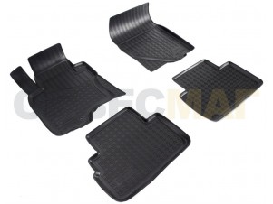 Коврики в салон Norplast полиуретан чёрные для Infiniti QX70 № NPA10-C33-530