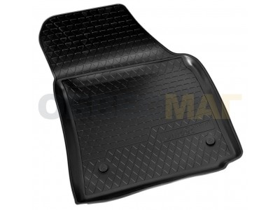 Коврики в салон Norplast полиуретан чёрные для Volkswagen Caddy 2004-2021