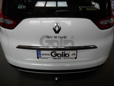 Фаркоп оцинкованный для Renault Scenic 2016-2022, Renault Grand Scenic 2016-2022 условно-съемное крепление шара
