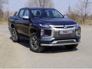 Защита переднего бампера 76 мм для Mitsubishi L200 № MITL20019-38