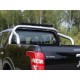 Защита кузова 76,1 мм со светодиодной фарой ТСС для Mitsubishi L200 2019-2021
