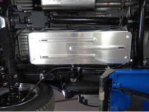 Защита бака ТСС алюминий 4 мм для Mitsubishi L200/Fiat Fullback № ZKTCC00155