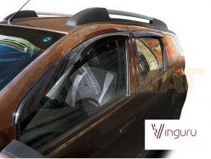 Дефлекторы окон Vinguru 4 штуки для Renault Duster № AFV26911