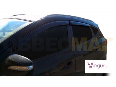 Дефлекторы окон Vinguru 4 штуки для Hyundai ix35 2010-2015