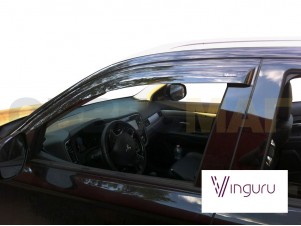 Дефлекторы окон Vinguru 4 штуки для Mitsubishi Outlander № AFV36712