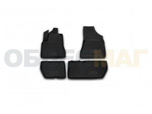 Коврики в салон Element полиуретан 4 штуки на Citroen Berlingo B9 № CARCRN00001