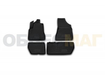 Коврики в салон полиуретан 4 штуки Element для Citroen Berlingo B9 2008-2021