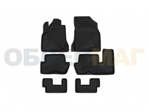 Коврики в салон Element полиуретан 6 штук на Citroen Grand C4 Picasso № CARCRN00021