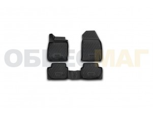 Коврики 3D в салон Element полиуретан 4 штуки на Ford Ecosport № CARFRD00025k