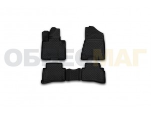 Коврики 3D в салон Element полиуретан 4 штуки на Hyundai Tucson № CARHYN00001