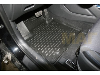 Коврики 3D в салон полиуретан 4 штуки Element для Hyundai Tucson 2015-2021