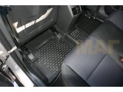 Коврики 3D в салон полиуретан 4 штуки Element для Hyundai Tucson 2015-2021