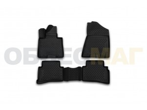 Коврики 3D в салон Element полиуретан 4 штуки на Kia Sportage № CARKIA00005