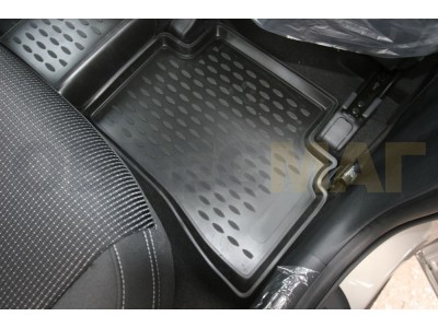 Коврики 3D в салон полиуретан 4 штуки Element для Kia Sportage 2015-2021