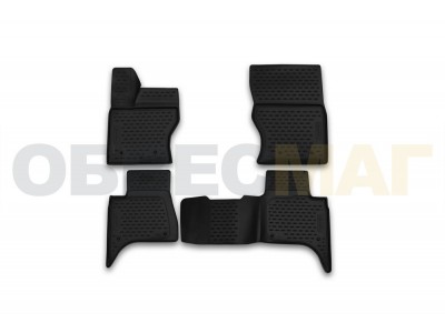 Коврики 3D в салон полиуретан 4 штуки Element для Land Rover Range Rover Sport 2013-2021