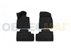 Коврики 3D в салон Element полиуретан 4 штуки на Lexus RX № CARLEX00001k