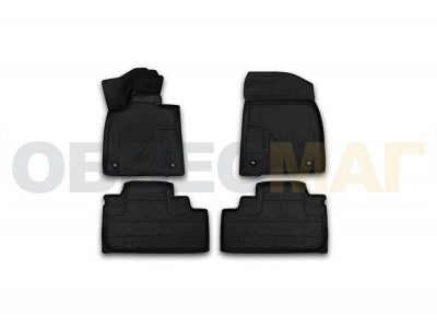 Коврики 3D в салон полиуретан 4 штуки Element для Lexus RX 2015-2021