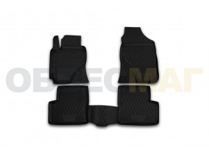 Коврики в салон Element полиуретан 4 штуки на Lifan Solano 620 № CARLIF00003h