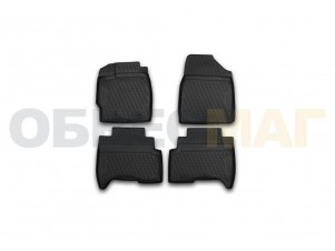 Коврики 3D в салон Element полиуретан 4 штуки на Lifan X50 № CARLIF00005