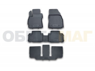 Коврики в салон Element полиуретан 5 штук для Mazda 5 2010-2015